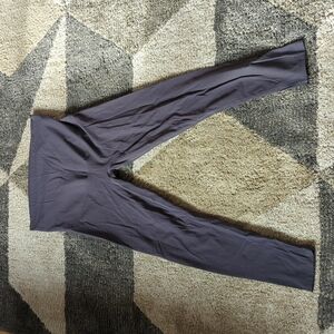 Poshdivah Maternity Over the Belly Leggings Yoga Activewear Size Medium Gray